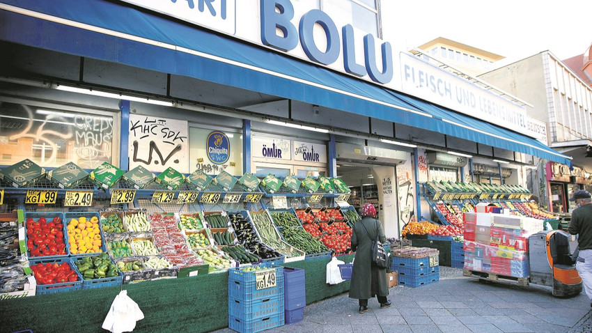 Adını Bolu’dan alan bir süpermarket zincirinin Kreuzberg mağazası (Getty Images)