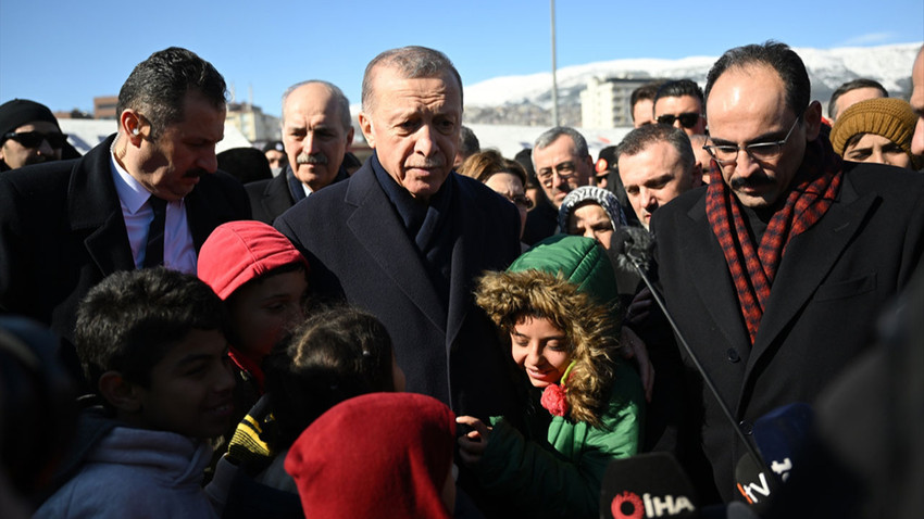 Cumhurbaşkanı Erdoğan: Depremzedelere 10'ar bin lira destek verilecek