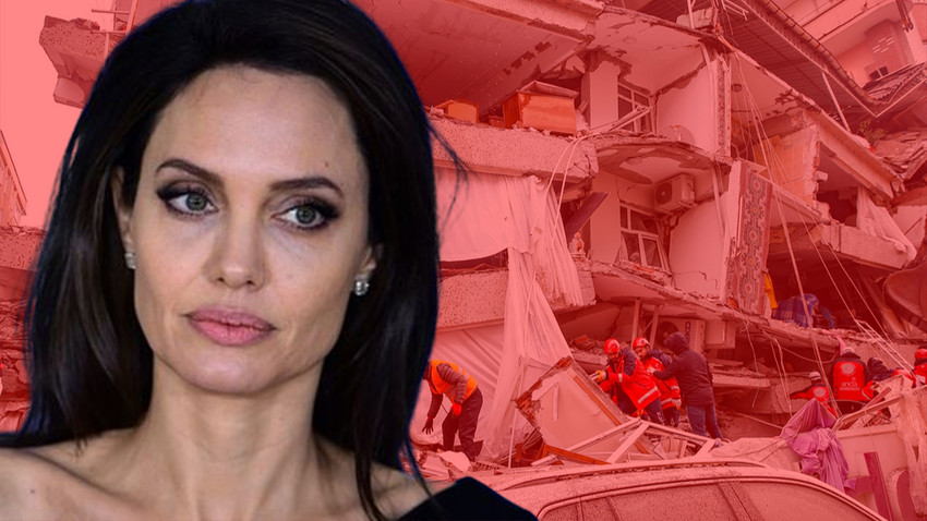 Angelina Jolie'den Kahramanmaraş depremleri sonrası taziye mesajı