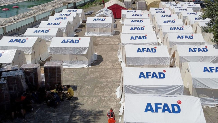 AFAD'ın deprem bölgesinde kurduğu çadır sayısı 329 bini aştı