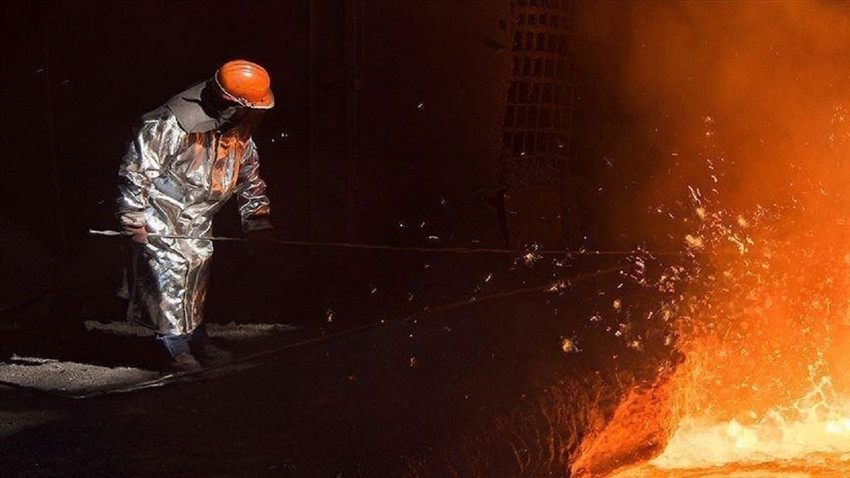 Türkiye'nin ham çelik üretimi ocakta yüzde 17,6 azaldı