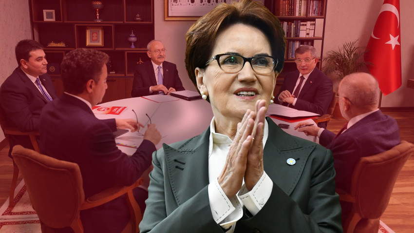 Meral Akşener Millet İttifakı toplantısına katıldı