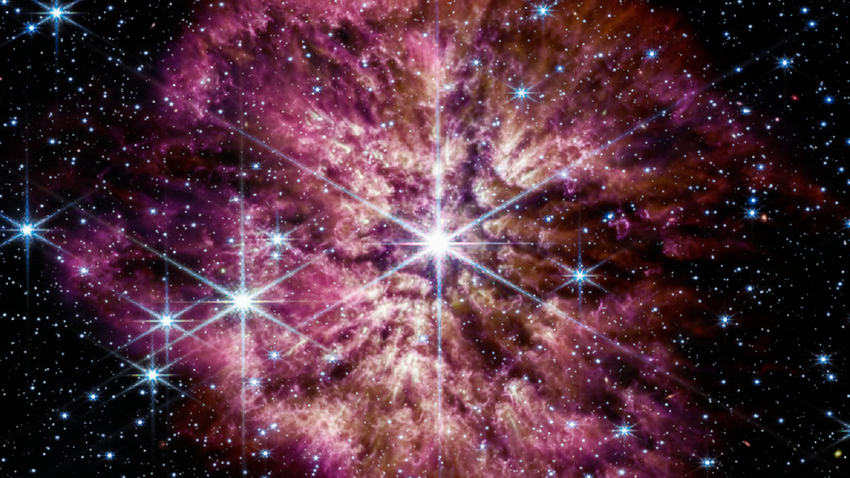 Fotoğraf: NASA / Wolf-Rayet 124 yıldızı