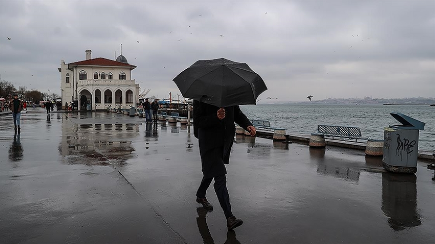 Marmara Bölgesi için 22 Mart'tan itibaren kuvvetli yağış uyarısı