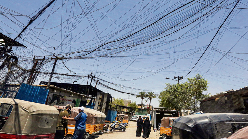 Başkent Bağdat dahil olmak üzere pek çok Irak şehri ciddi altyapı sorunları yaşıyor. (Fotoğraf: Getty Images)