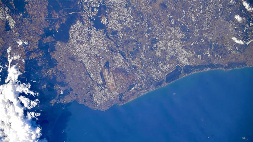 Rus kozmonot Antalya'nın ve İstanbul Boğazı'nın uzaydan fotoğrafını paylaştı