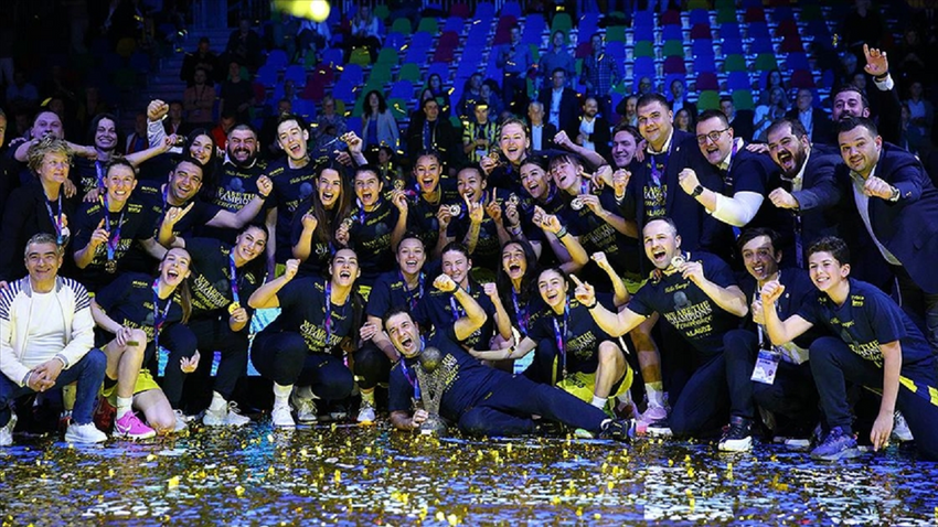 Fotoğraf: FIBA Kadınlar Avrupa Ligi şampiyonu Fenerbahçe Alagöz Holding
