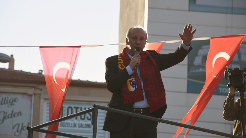 Muharrem İnce Tekirdağ'da konuştu: Sizin bildiğiniz Atatürk'ün partisi artık yok