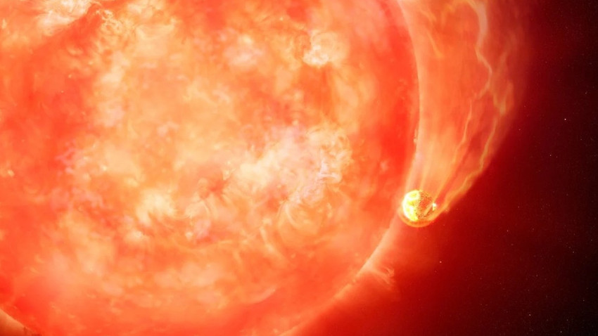 Şili'deki Gemini Güney teleskopunu kullanan gökbilimciler, ölmekte olan Güneş benzeri bir yıldızın bir ötegezegeni yuttuğuna dair ilk kanıtı gözlemledi. Kendi Güneşimiz de yaklaşık 5 milyar yıl sonra ömrünün sonuna geldiğinde Dünya'yı böyle yutacak