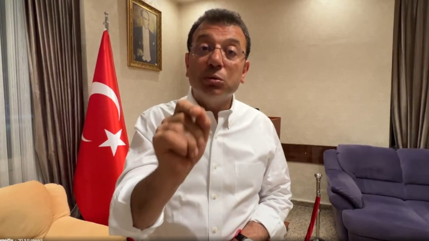 İmamoğlu saldırıyı anlattı: Taş yağıyor polis seyrediyor