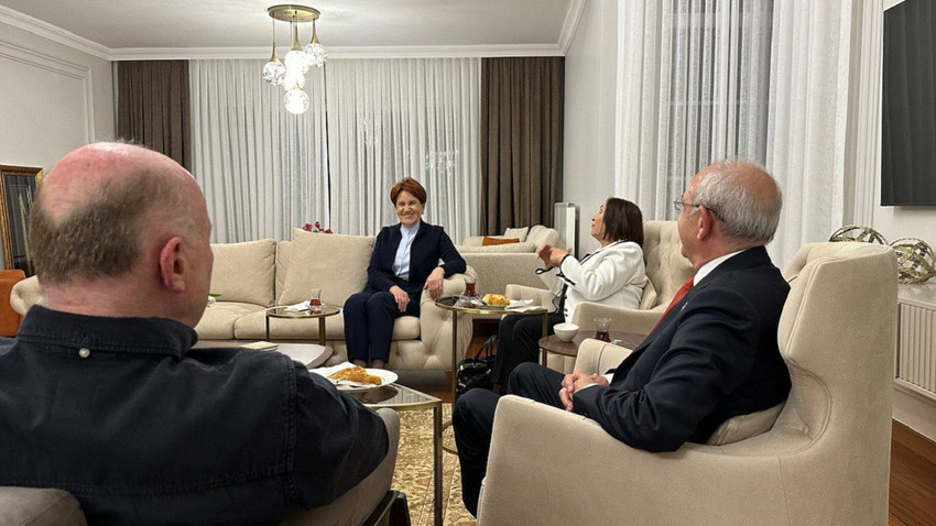 Kılıçdaroğlu Ailesi Akşener Ailesini ziyaret etti