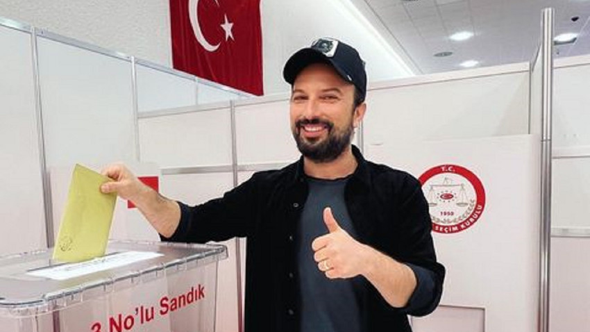 Tarkan'dan seçim paylaşımı: Ben oyumu verdim, millete hayırlı olsun