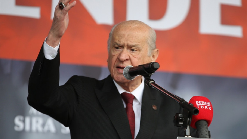 MHP lideri Bahçeli: Kemal Kılıçdaroğlu milli güvenlik sorunudur