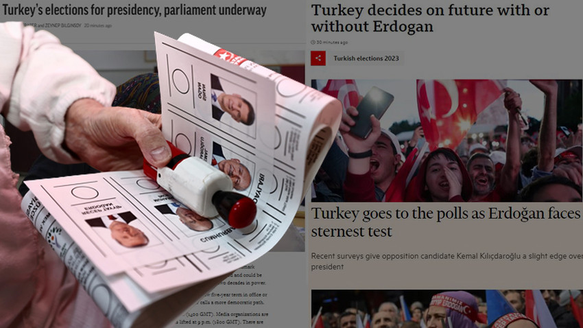 Oylama dış basında: Türkiye geleceğine karar veriyor