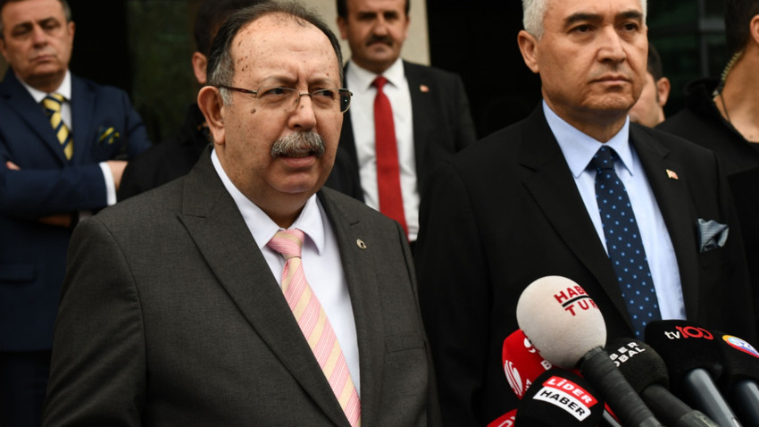 YSK Başkanı: Veri girişinde bir problem yok