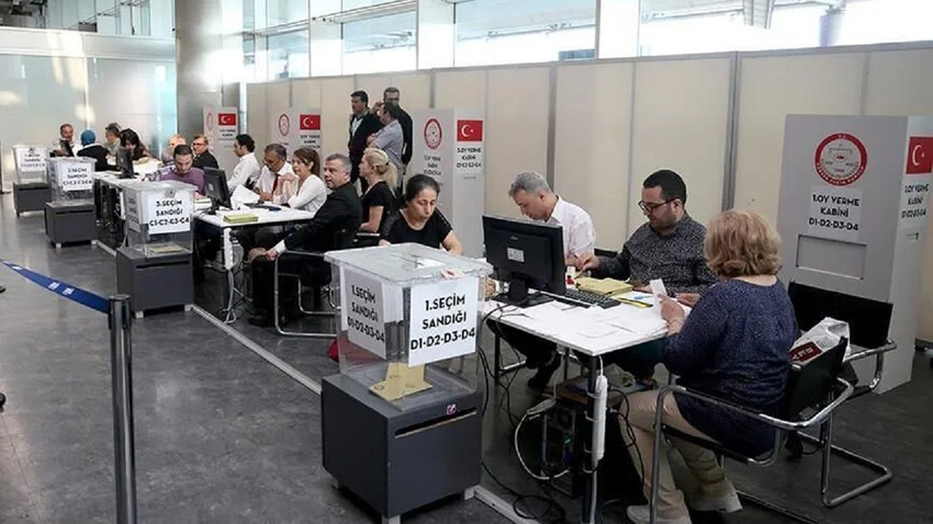 Yurt dışında oy kullanma süresi bazı ülkelerde iki güne düşürüldü