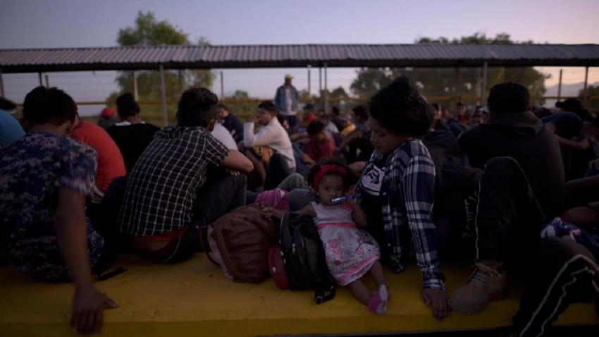 Fotoğraf: ABD'ye geçmek isteyen Meksikalılar - Temsili