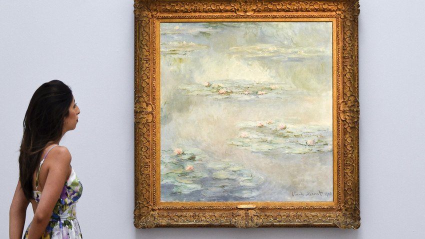 Fransız ressam Monet'in Nilüferler tablosunun ruh sağlığına iyi geldiği gözlendi