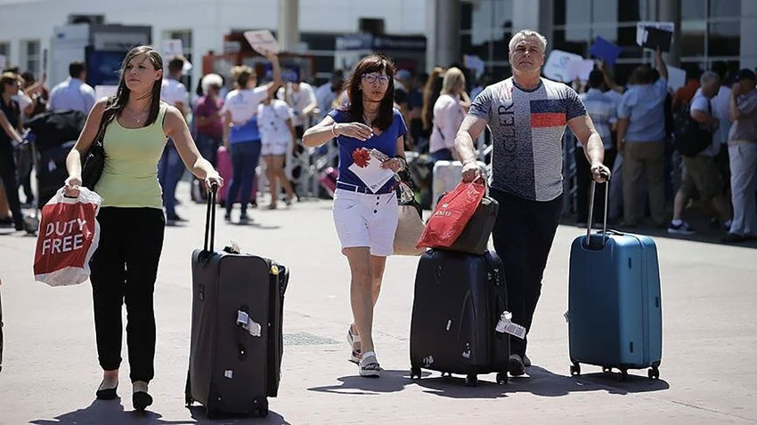 Rusya'dan Türkiye'ye gelen ziyaretçi sayısında rekor artış