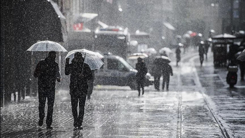 Meteoroloji alarm verdi: İstanbul dahil çok sayıda il için kuvvetli yağış uyarısı