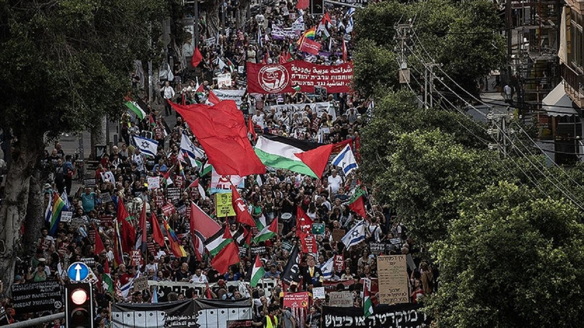 İsrail'de yargı düzenlemesi protestoları: 22. haftada da meydanlara indiler