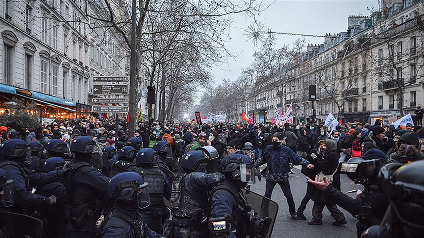 Fransa'da grev alarmı: Yurt dışından aşırı solcular katılacak