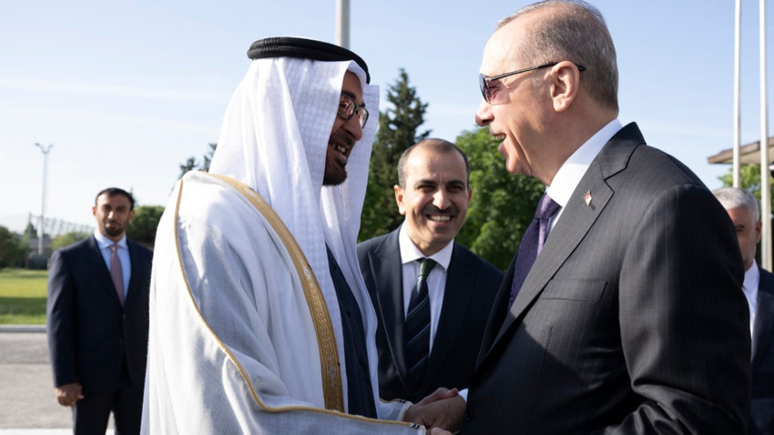 BAE Devlet Başkanı Al Nahyan'dan Cumhurbaşkanı Erdoğan ile görüşmesine ilişkin Türkçe paylaşım