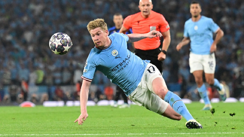 Şampiyonlar Ligi finalinde sakatlanan Manchester City oyuncusu Bruyne: Kulüp tarihinde ilki başardık