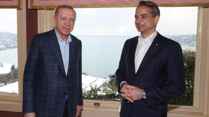Cumhurbaşkanı Erdoğan Yunanistan Başbakanı Miçotakis ile telefonda görüştü