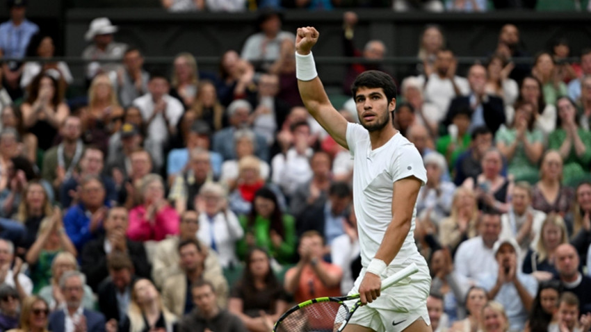 Wimbledon'da Djokovic'i yenen Alcaraz şampiyon oldu