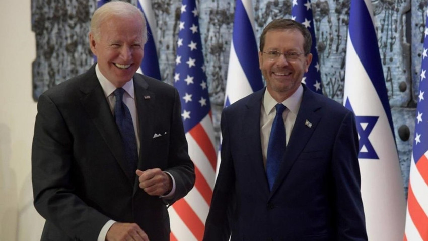 Netanyahu ile yaşanan gerilimin ortasında kritik görüşme: Biden Herzog'la Beyaz Saray'da buluştu