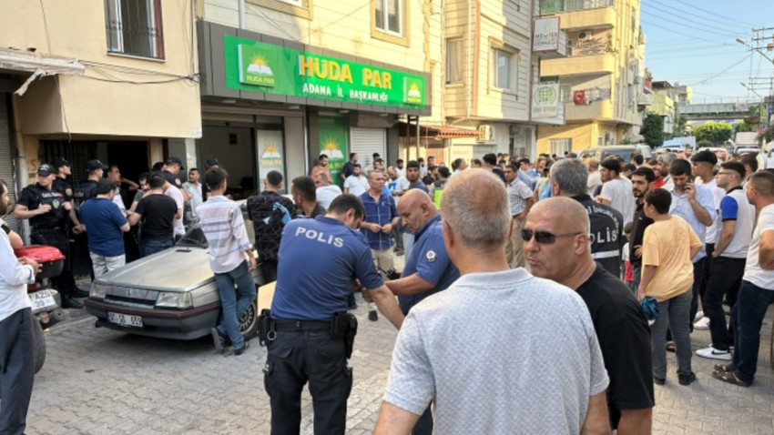 HÜDA PAR Adana İl Başkanlığı'na bıçaklı saldırı: İl sekreteri hayatını kaybetti