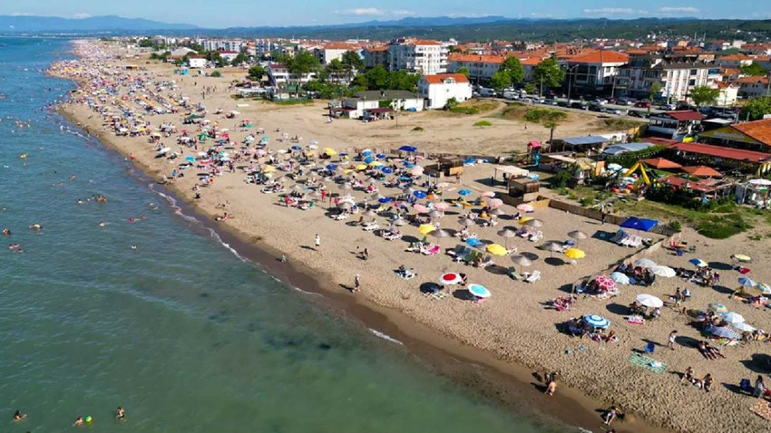 Sakarya'da denize gireceklere rip akıntısı ve dalga uyarısı