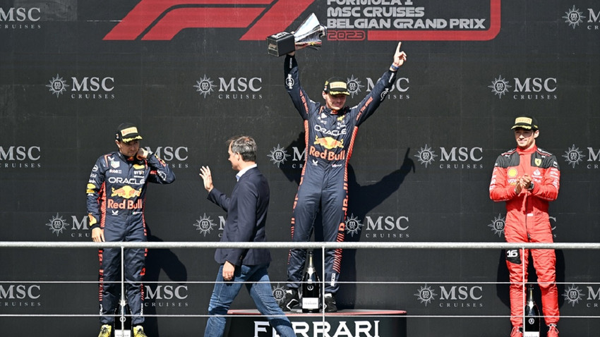 Belçika'da kazanan Verstappen: Red Bull Formula 1 tarihine geçti