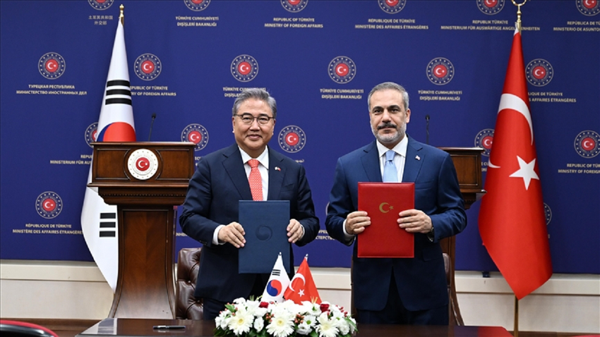 Fotoğraf: Türkiye Dış İşleri Bakanı Hakan Fidan ve Güney Koreli Mevkidaşı Park Jin - 29.07.2023