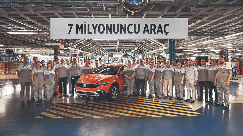 7 milyon araç üretimi 43 milyar dolarlık ihracat