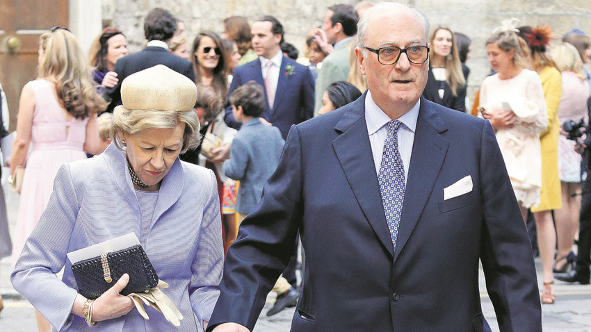 Önceki hafta ölen VIII. Cadogan Earl’ü Charles Gerald John Cadogan, 2016’da bir dügüne katılırken böyle görüntülenmişti (Fotoğraf: Getty Images)