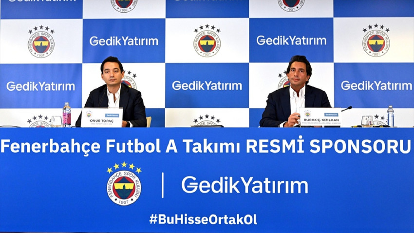 Fenerbahçe konç sponsoru Gedik Yatırım oldu