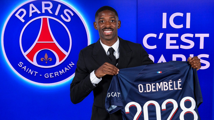 PSG, Ousmane Dembele'yi transfer etti