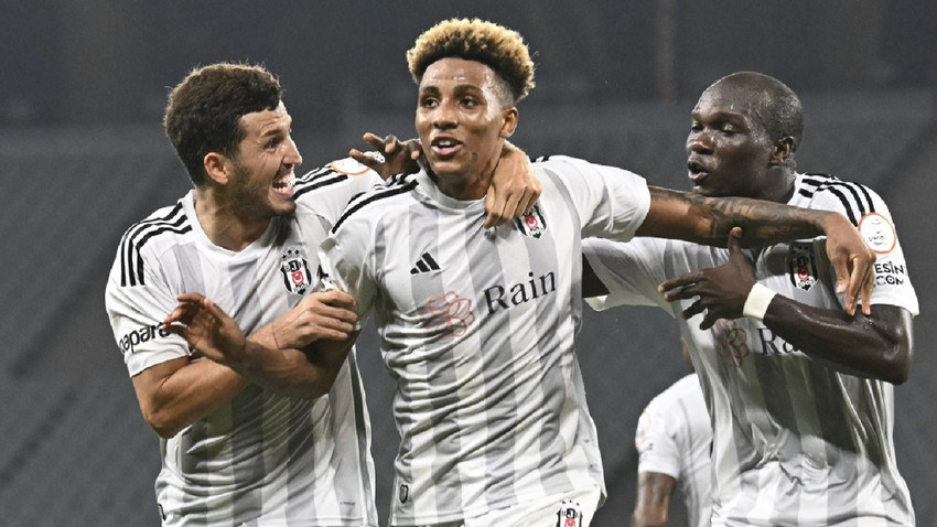 Beşiktaş Trendyol Süperlig'e galibiyetle başladı