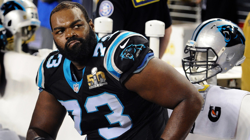 Fotoğraf: Michael Oher - 2016 Super Bowl Finali