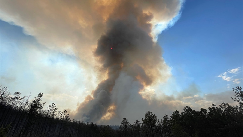 Çanakkale'den sonra Eskişehir de yanıyor: Havadan ve karadan müdahale sürüyor