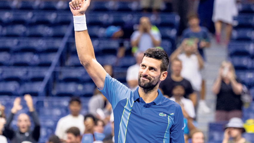 Djokovic daha önce dramatik bir finalde kaybettiği  Amerika Açık’ı bu kez kazanmak istiyor. Fotoğraf: Getty Images
