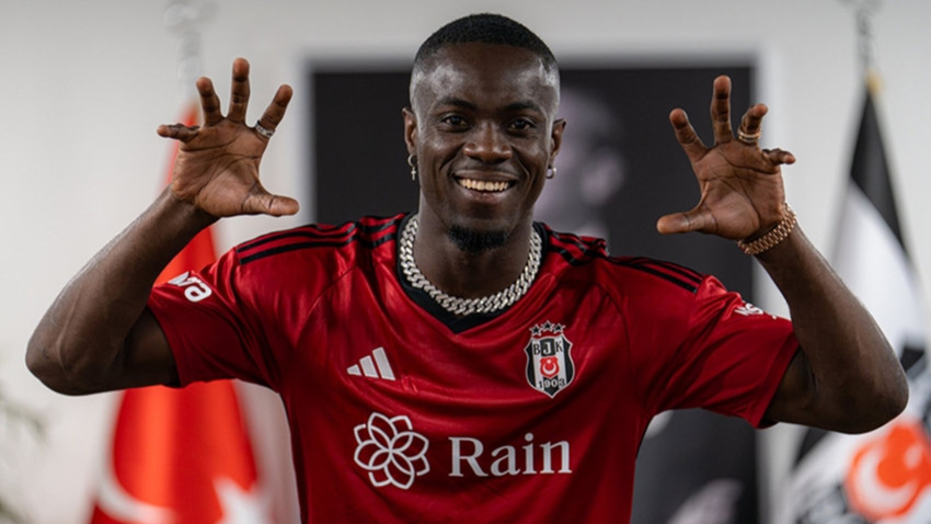 Beşiktaş'ın yeni transferi Eric Bailly imzayı attı, formayı giydi