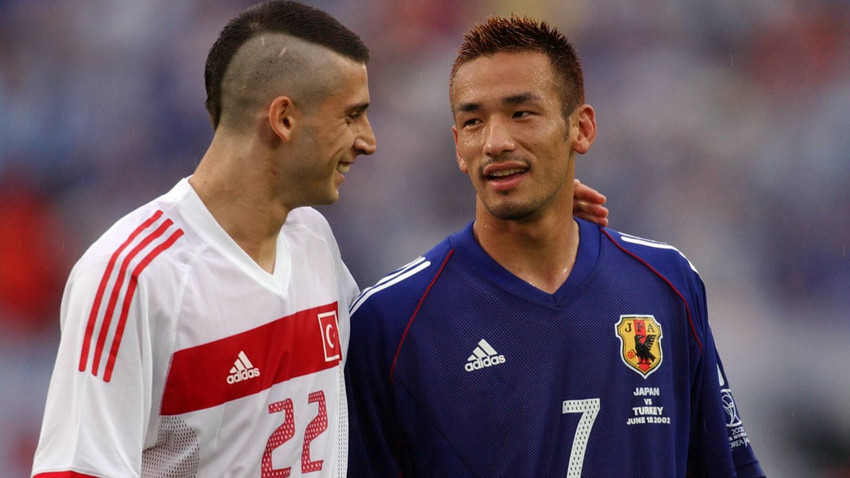 Türkiye 1-0 Japonya 2002 Dünya Kupası Son 16 Turu - Ümit Davala ve Hidetoshi Nakata