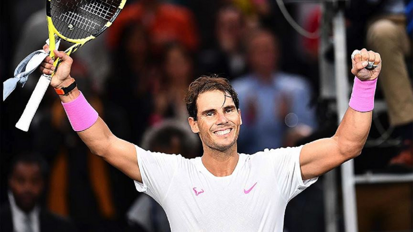Rekabet sosyal medyada da sürüyor: 20 milyon takipçiye ulaşan ilk tenisçi Rafael Nadal oldu