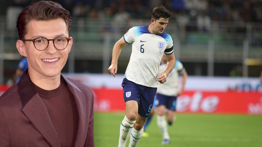 Örümcek Adam Tom Holland'dan Harry Maguire'a destek