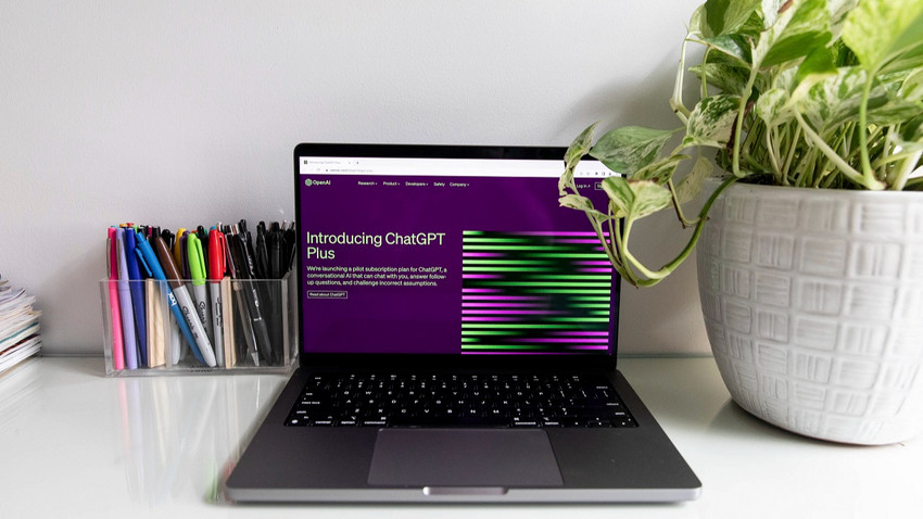 OpenAI'nin ChatGPT plus'ı yaptığı web sayfası (Fotoğraf: Jackie Molloy/The New York Times)