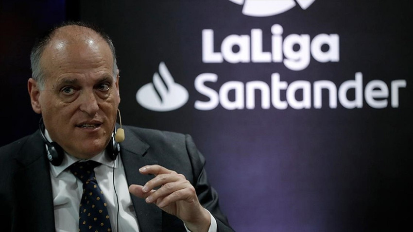 LaLiga Başkanı Tebas: İspanya, modern futbolun en büyük itibar krizini yaşıyor