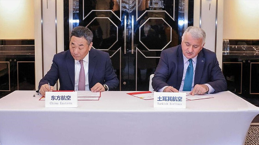THY ve China Eastern Havayolları'ndan iş birliği anlaşması